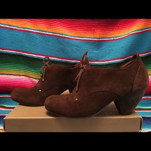 Dr Scholl’s Chocolate Suede Booties 8